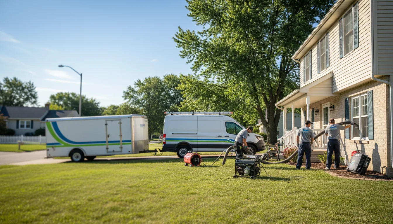 Flooded Basement Restoration And Cleanup With Repair in Zwingle, IA near me